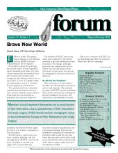 International Society of Hair Restoration Surgery: 12 (1)