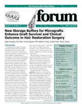 International Society of Hair Restoration Surgery: 13 (3)