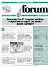 International Society of Hair Restoration Surgery: 13 (5)