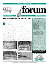 International Society of Hair Restoration Surgery: 14 (6)