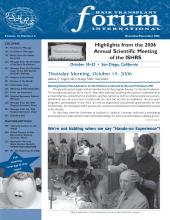 International Society of Hair Restoration Surgery: 16 (6)