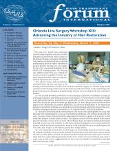 International Society of Hair Restoration Surgery: 17 (3)