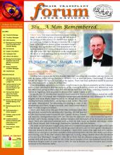 International Society of Hair Restoration Surgery: 18 (6)