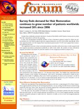 International Society of Hair Restoration Surgery: 19 (4)