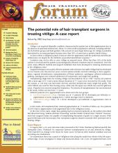 International Society of Hair Restoration Surgery: 20 (2)