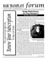 International Society of Hair Restoration Surgery: 3 (6)