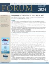 International Society of Hair Restoration Surgery: 34 (5)