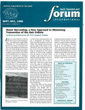 International Society of Hair Restoration Surgery: 8 (5)